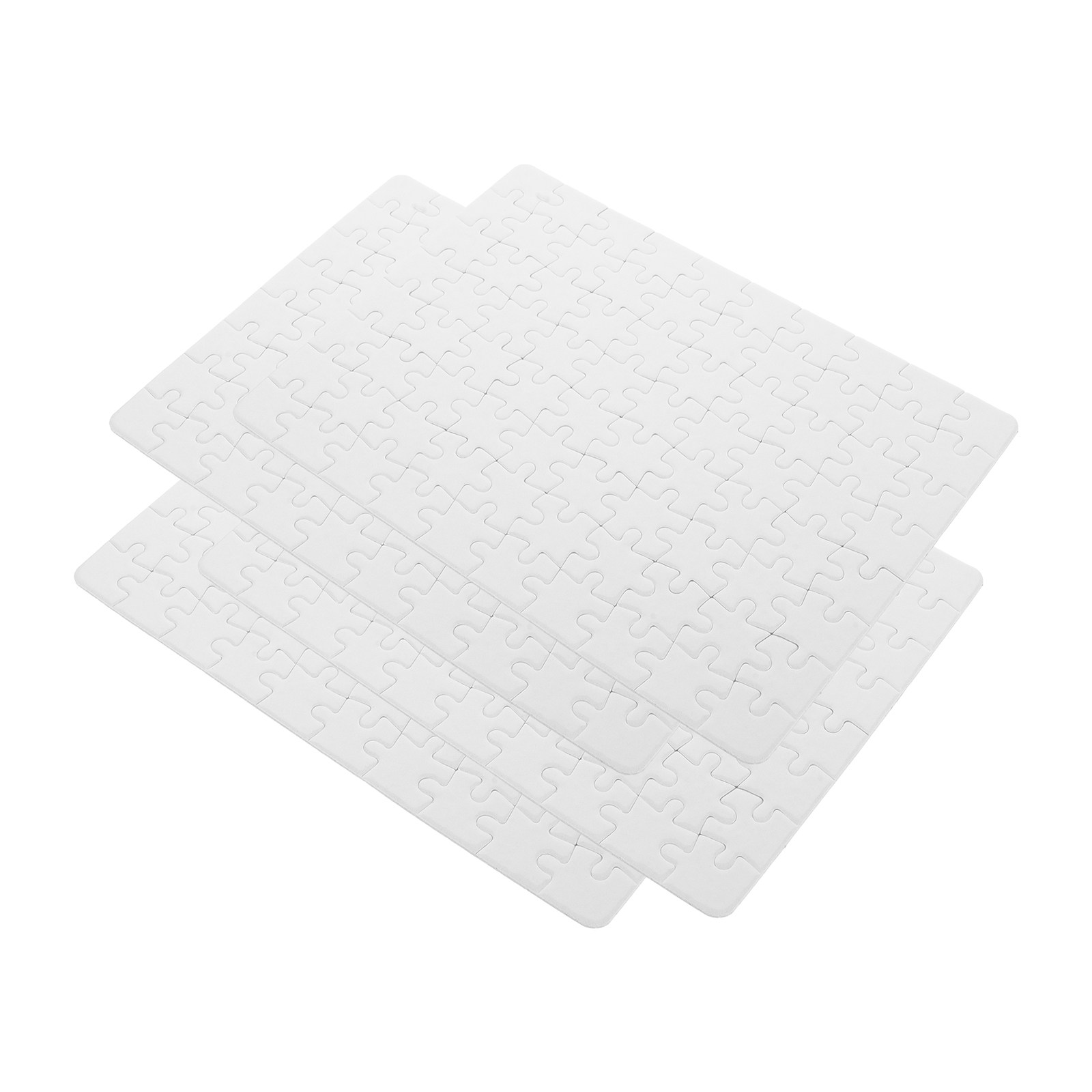 4 листа пустых пазлов для субл – обзор и цена Puzzle Blank White